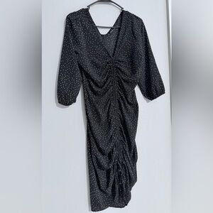 Zara Basic Black and White Polka Dot Blouse!